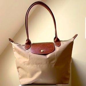 LONGCHAMP Le Pliage Small Nylon Shoulder Tote